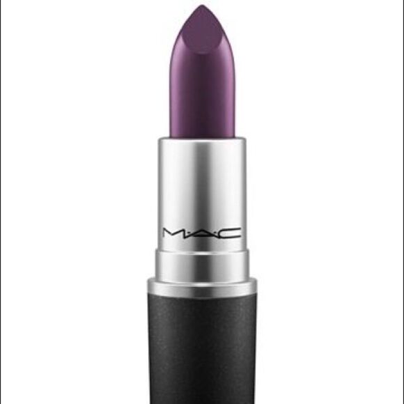 NWT brand new Mac cyber lipstick deep purple - Picture 2 of 5
